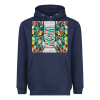 Navy easter mom Heavyweight Hoodie - CowhideDigitalArt