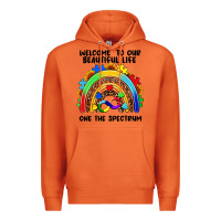 Carrot Autism rainbow Premium Hoodie - FaDigitalArtStudio