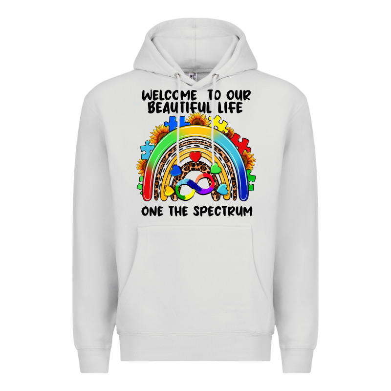 Autism Rainbow Premium Hoodie by FaDigitalArtStudio | Teevron