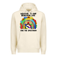 Tofu Autism rainbow Premium Hoodie - FaDigitalArtStudio