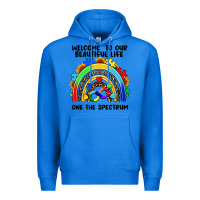 True Royal Autism rainbow Premium Hoodie - FaDigitalArtStudio