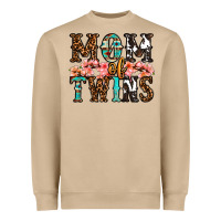 Mushroom mom of twins Heavyweight Sweatshirt - OliviaCreatesArt