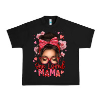 Black one loved mama messy bun Urban Heavy Tee - texasbilliewilder