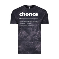 Chonce Definition We Took A Chonce Risk Lover Gift Vintage Tee | Teevron
