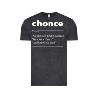 Vintage Black Chonce Definition We Took A Chonce Risk Lover Gift Vintage Tee - minhPixels