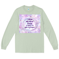 Matcha it hurts to bite my tongue Long Sleeve Tee - TumblerDesignByShophia