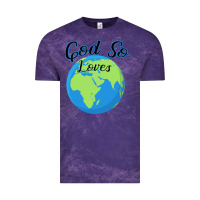 Cloud Purple God So Loves Vintage Tee - Bettercallsaul