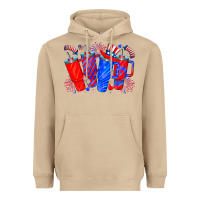 Mushroom american obsessive cup Heavyweight Hoodie - CowhideDigitalArt