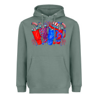 Sage american obsessive cup Heavyweight Hoodie - CowhideDigitalArt