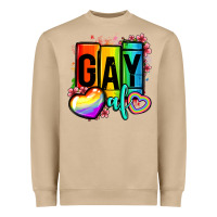 Mushroom gay af Heavyweight Sweatshirt - OliviaCreatesArt