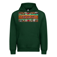 Forest Green western wild and floral leopard  cowhide licanse plate Urban Hoodie - Artiststas
