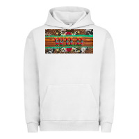Pigment Lunar Rock western wild and floral leopard  cowhide licanse plate Urban Hoodie - Artiststas