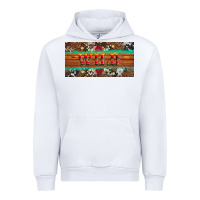White western wild and floral leopard  cowhide licanse plate Urban Hoodie - Artiststas