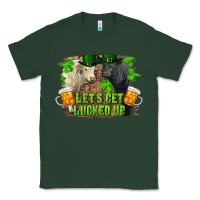 Sports Green let's get lucked up charolais and black angus bull Classic Tee - RanaPortraitStore