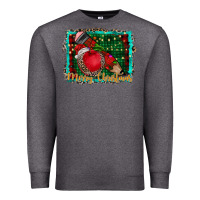 Charcoal Heather merry Christmas teacher Premium Sweatshirt - CowhideDigitalArt
