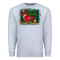 Heather Grey merry Christmas teacher Premium Sweatshirt - CowhideDigitalArt