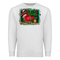 Oatmeal Heather merry Christmas teacher Premium Sweatshirt - CowhideDigitalArt