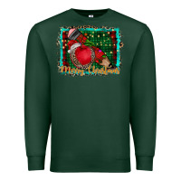 Sports Green merry Christmas teacher Premium Sweatshirt - CowhideDigitalArt