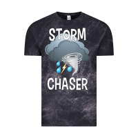 Cloud Black Kids Storm Chaser Boys Storm Hunter Tornado Gift Vintage Tee - minhPixels