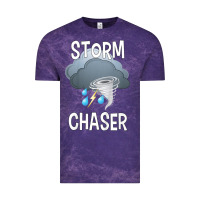 Cloud Purple Kids Storm Chaser Boys Storm Hunter Tornado Gift Vintage Tee - minhPixels