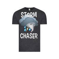 Vintage Black Kids Storm Chaser Boys Storm Hunter Tornado Gift Vintage Tee - minhPixels