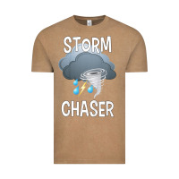 Vintage Coffee Kids Storm Chaser Boys Storm Hunter Tornado Gift Vintage Tee - minhPixels