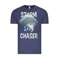 Kids Storm Chaser Boys Storm Hunter Tornado Gift Vintage Tee | Teevron