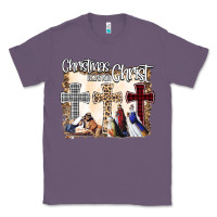 Lavender Christmas Begins With Christ Classic Tee - Bettercallsaul