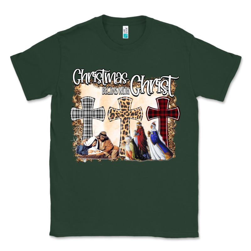 Christmas Begins With Christ Classic Tee by Bettercallsaul | Teevron