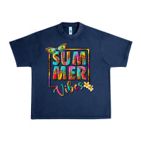 Navy summer vibes Urban Heavy Tee - NancyCooperArtShop