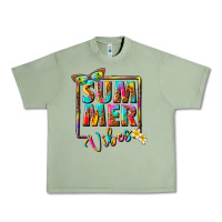 Oil Green summer vibes Urban Heavy Tee - NancyCooperArtShop