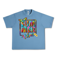 Pebble Blue summer vibes Urban Heavy Tee - NancyCooperArtShop