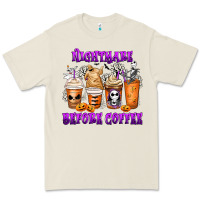 Bone Nightmare Before Coffee Cups Premium Tee - MaliasSmallBusiness