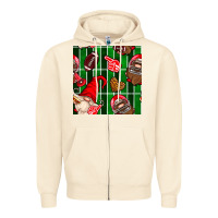 Sandshell american football gnomes Zipper Hoodie - BundleAndBundleShop