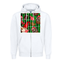 White american football gnomes Zipper Hoodie - BundleAndBundleShop