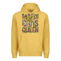 Antique Gold Mardi Gras Queen Premium Hoodie - BundleAndBundleShop