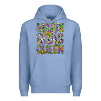 Colony Blue Mardi Gras Queen Premium Hoodie - BundleAndBundleShop