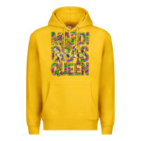Lemon Mardi Gras Queen Premium Hoodie - BundleAndBundleShop