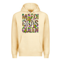 Pina Colada Mardi Gras Queen Premium Hoodie - BundleAndBundleShop