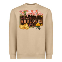 Mushroom just a girl who loves pig olivia Heavyweight Sweatshirt - OliviaCreatesArt