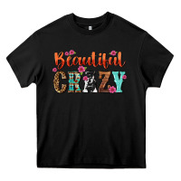 Black beautiful crazy Heavy Core Tee - NancyCooperArtShop