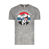 Cloud Rock trump was right republican conservative political t shirt Vintage Tee - minhPixels
