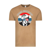 Vintage Camel trump was right republican conservative political t shirt Vintage Tee - minhPixels