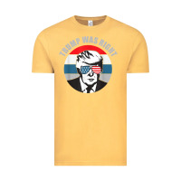 Vintage Mustard trump was right republican conservative political t shirt Vintage Tee - minhPixels