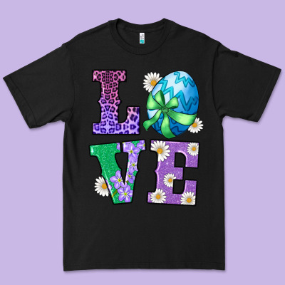 Easter Love Egg Premium Tee Designed By Ranaportraitstore
