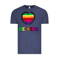 Vintage Denim In A World Where You Can Be Anything Be Kind Vintage Tee - Bettercallsaul