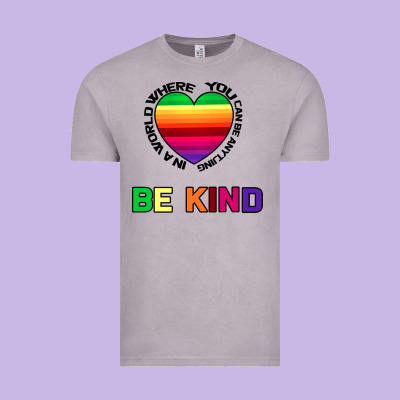 In A World Where You Can Be Anything Be Kind Vintage Tee Designed By Bettercallsaul
