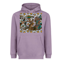 Lavender easter Heavyweight Hoodie - CowhideDigitalArt