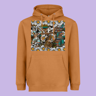 Easter Heavyweight Hoodie Designed By Cowhidedigitalart
