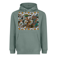 Sage easter Heavyweight Hoodie - CowhideDigitalArt
